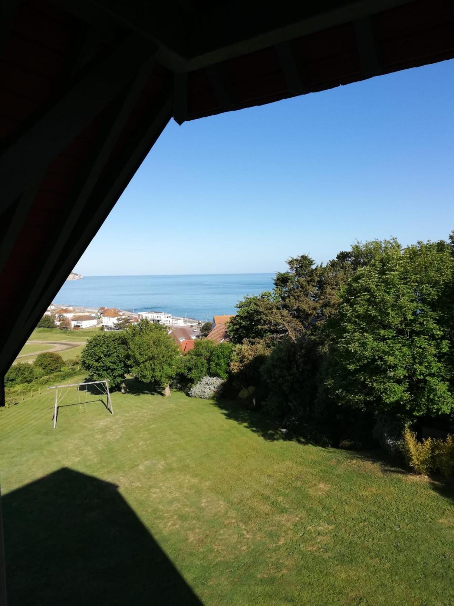 La Plage en Normandie Pourville-sur-Mer Exterior foto
