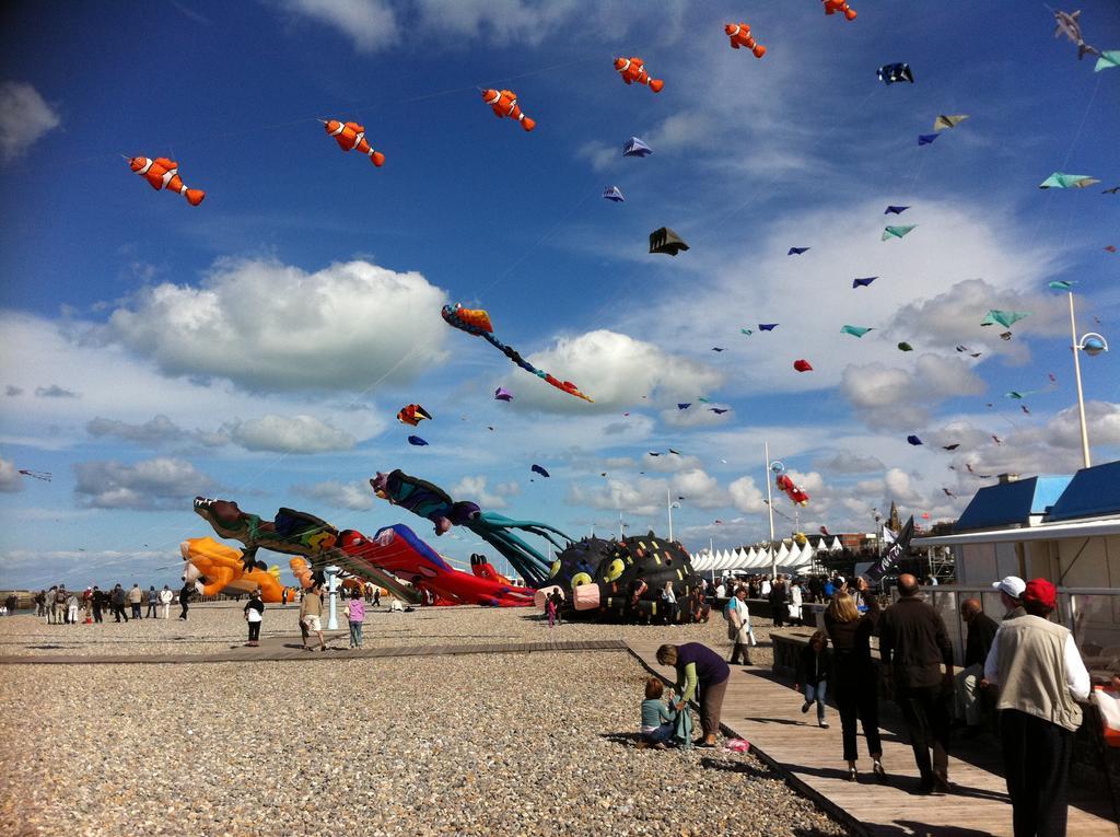 La Plage en Normandie Pourville-sur-Mer Exterior foto